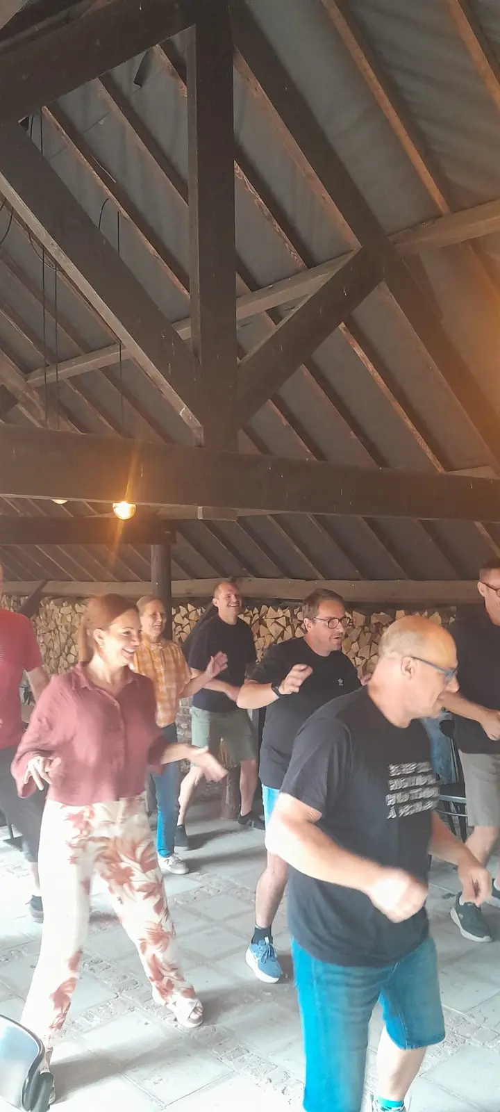 Teambuilding de danse avec des adultes